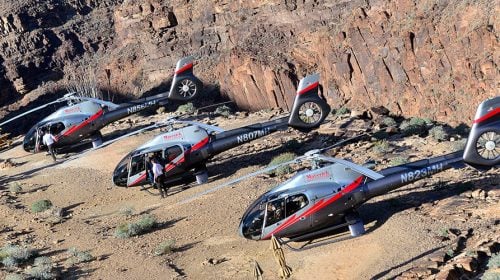VIP Grand Canyon Helicopter Flight with Floor Landing