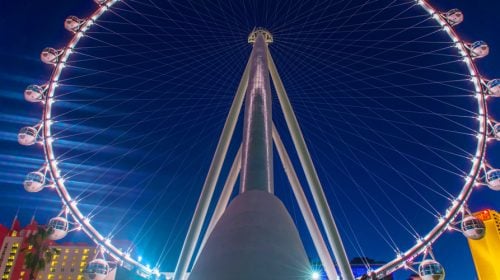 Take a High Roller Night Tour at the LINQ in Las Vegas