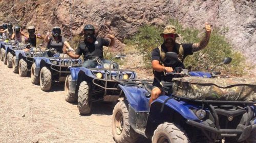 Desert ATV and Shooting Combo
